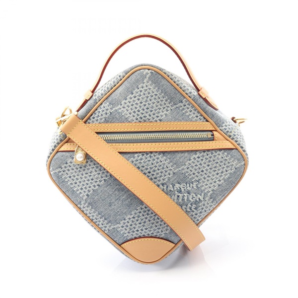 LOUIS VUITTON Chess Messenger shoulder crossbody Handbag N40706 Damier denim LV