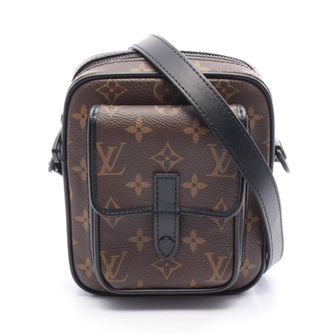 LOUIS VUITTON Christopher Wearable Wallet Shoulder Bag M69404 Monogram Macassar