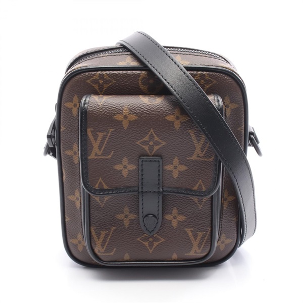 LOUIS VUITTON Christopher Wearable Wallet Shoulder Bag M69404 Monogram Macassar