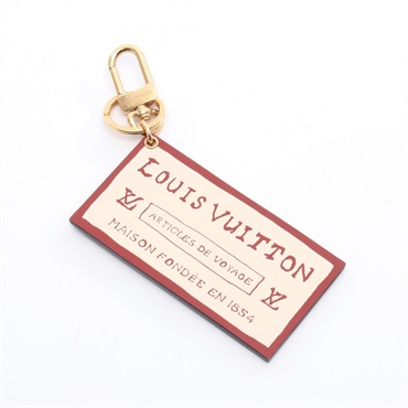 LOUIS VUITTON Travel Tag bag Charm chain holder M02953 Monogram canvas leather