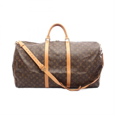 LOUIS VUITTON Keepall Bandouliere 60 travel shoulder bag M41412 Monogram brown