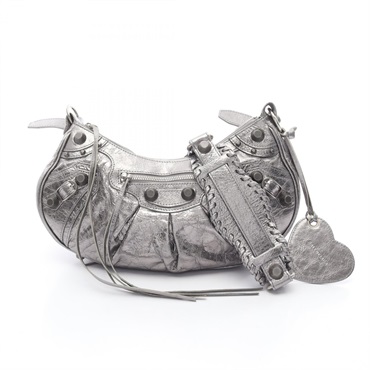 BALENCIAGA LE CAGOLE Small Shoulder Crossbody Bag 671307-8103-O-528147 leather