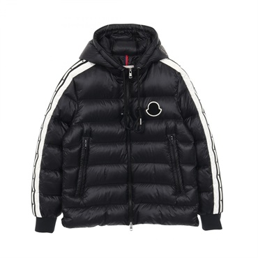 MONCLER STELLAIRE Down jacket coat #1 Nylon Black White Used mens