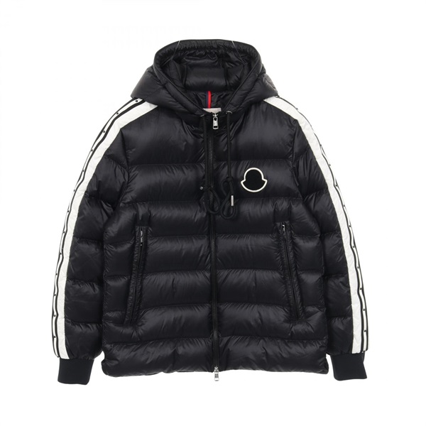 MONCLER STELLAIRE Down jacket coat #1 Nylon Black White Used mens