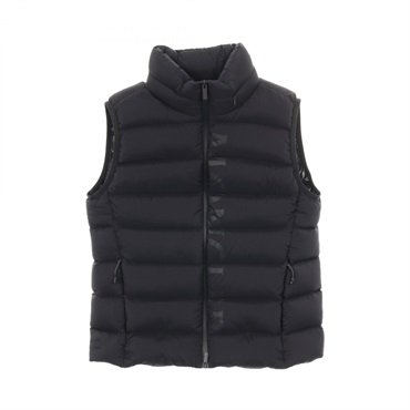 MONCLER CENIS GILET Down vest H20931A00012 53333 Nylon Black #0 Used Women