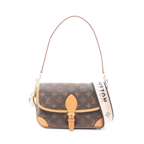 LOUIS VUITTON Diane NM PM Shoulder Handbag M45985 Monogram canvas leather Used