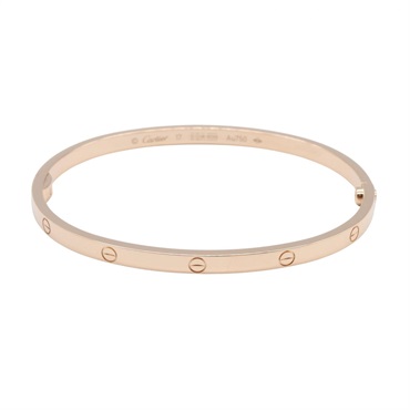 CARTIER Love small Bracelet B6079017 18KPG Pink Rose Gold Used Women