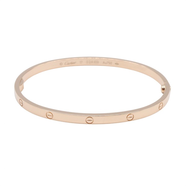 CARTIER Love small Bracelet B6079017 18KPG Pink Rose Gold Used Women
