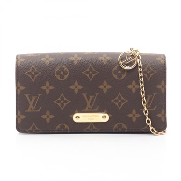 LOUIS VUITTON Wallet on Chain Lily Shoulder Bag M82509 Monogram canvas Used LV