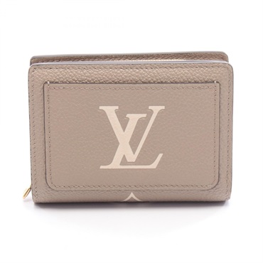 LOUIS VUITTON Portefeuille Clea Bicolor Bi-fold compact purse wallet M82370 LV