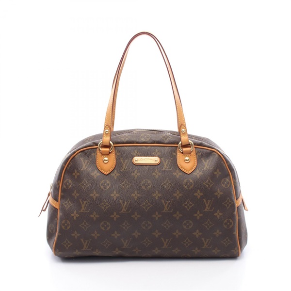 LOUIS VUITTON Montorgueil GM Shoulder Bag M95566 Monogram canvas leather Used LV