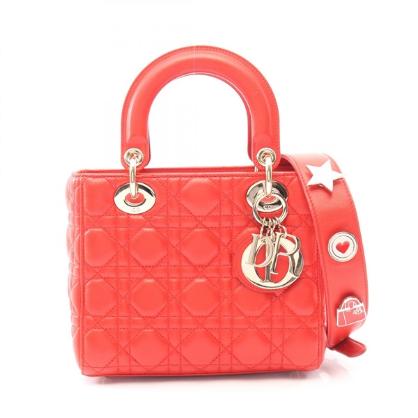 Christian Dior LADY DIOR MY ABCDIOR Small Cannage crossbody Handbag M0538ONGE R