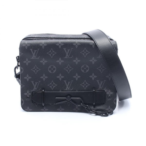 LOUIS VUITTON Steamer Messenger Shoulder crossbody Bag M45585 Monogram eclipse