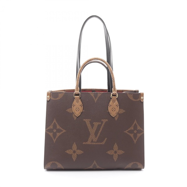 LOUIS VUITTON On the Go MM shoulder hand Tote Bag M45321 Monogram Giant Reverse