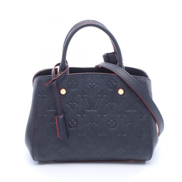 LOUIS VUITTON Montaigne BB shoulder crossbody Handbag M42747 Monogram empreinte