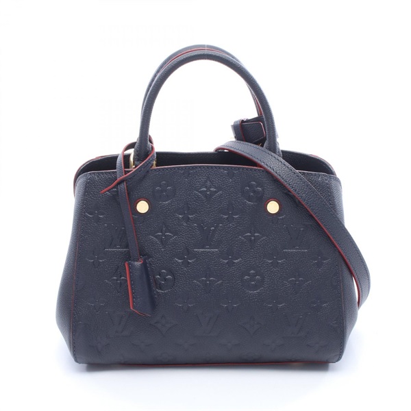 LOUIS VUITTON Montaigne BB shoulder crossbody Handbag M42747 Monogram empreinte