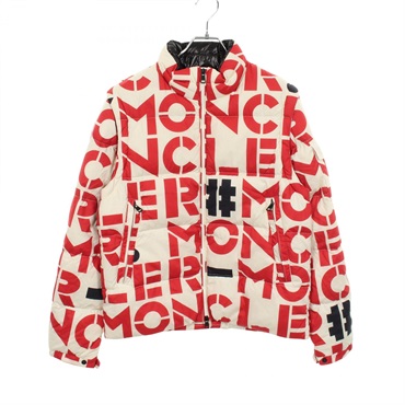 MONCLER GENIUS 2 1952 JEHAN Down jacket Vest 4138505 cotton White Red Used #2