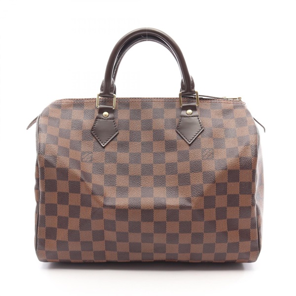 LOUIS VUITTON Speedy 30 Handbag N41531 Damier Ebene canvas leather Used LV