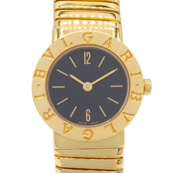 BVLGARI Bvlgari Tubogas Wrist Watch BB23 2T Quartz 18KYG Yellow Gold Used Women