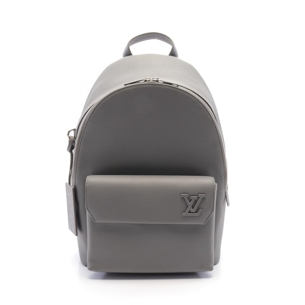 LOUIS VUITTON Takeoff LV Aerogram Rucksack Backpack M59325 leather Gray Used