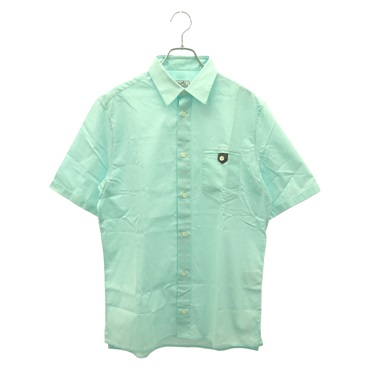 HERMES Short sleeve shirt Tops 93514200 cotton Blue Used unisex size 39