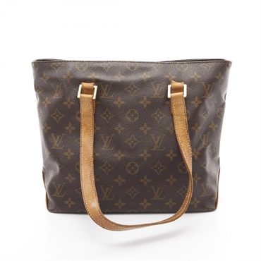 LOUIS VUITTON Cabas piano Shoulder Tote Bag M51148 Monogram Brown Used Women LV