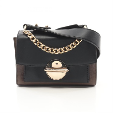 MARC JACOBS CROSSBODY Shoulder Bag H117L01FA21 leather Brown Black Used Women