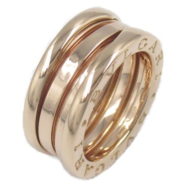 BVLGARI B-zero1 Ring 18KPG Pink Rose Gold Used women US size 4.5 #48