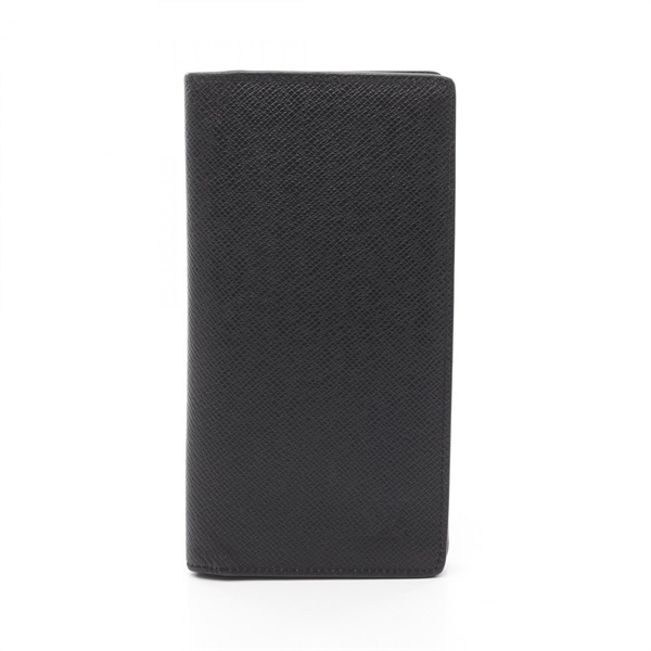 LOUIS VUITTON Portefeuille Ron Bifoldpurse M30541 Taiga leather Black Ardoise LV