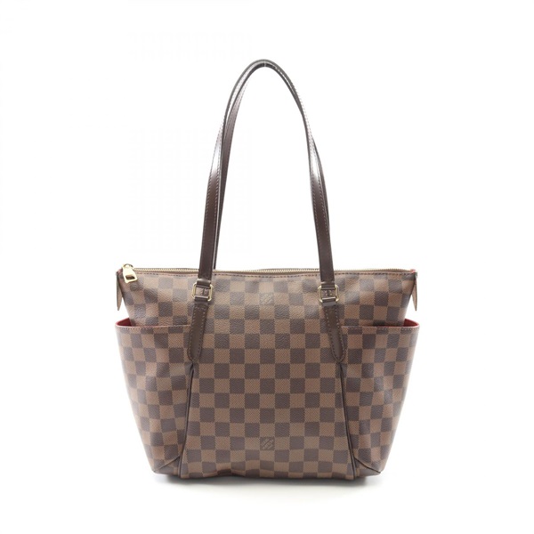 LOUIS VUITTON Totally PM Shoulder Tote Bag N41282 Damier Ebene Used Women LV