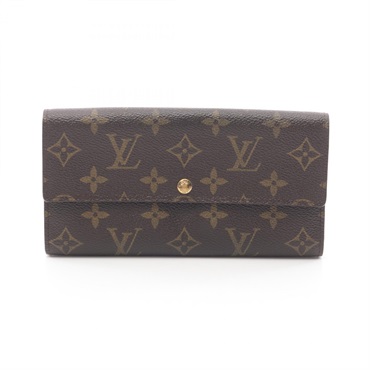 LOUIS VUITTON Portefeuille Sarah Bifold purse M61734 Monogram canvas Used Women