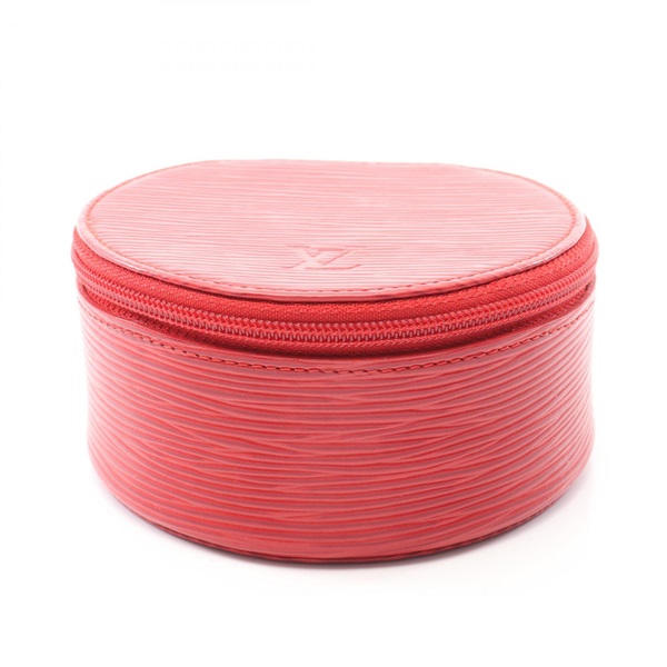 LOUIS VUITTON Ecran Bijou 10 Case M48217 Epi leather Castilian red Used Women LV