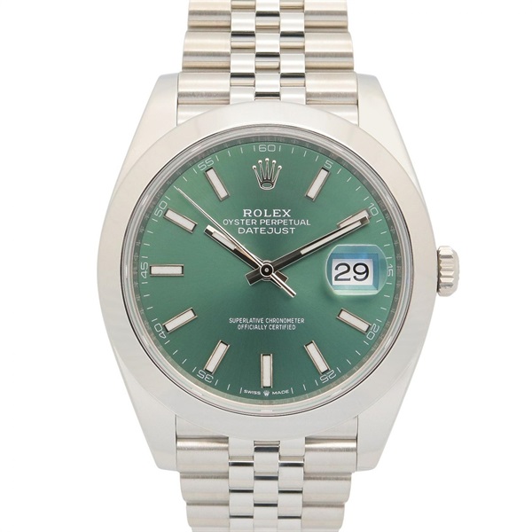 ROLEX Datejust 41 Random Wrist Watch 126300 Automatic Stainless Steel Used mens