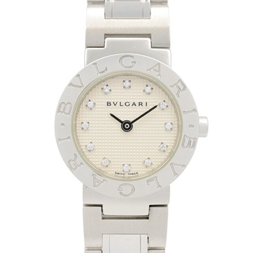 BVLGARI BVLGARI BVLGARI 12PDiamond Wrist Watch BB23SS Quartz SS Used Women