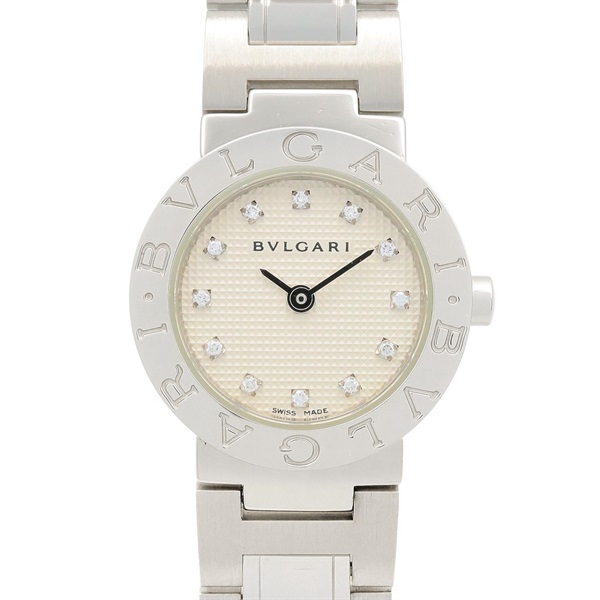 BVLGARI BVLGARI BVLGARI 12PDiamond Wrist Watch BB23SS Quartz SS Used Women