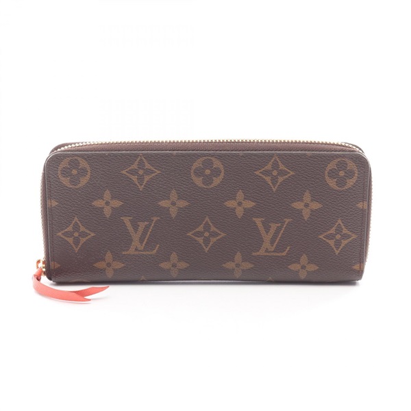 LOUIS VUITTON Portefeuille Clemence Around long wallet purse 61536 Monogram LV