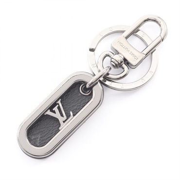 LOUIS VUITTON LV Signature Chain key holder M00927 Monogram eclipse metal Black