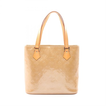 LOUIS VUITTON Houston tote shoulder Handbag M91340 Vernis Noisette Used Women