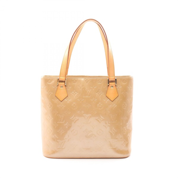 LOUIS VUITTON Houston tote shoulder Handbag M91340 Vernis Noisette Used Women