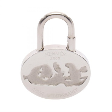 HERMES Cadena bag Charm lock ANNEE MEDITERRANEE Mediterranean metal Used