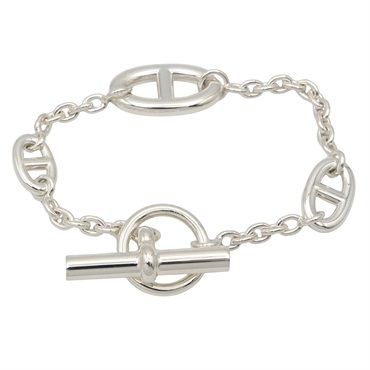 HERMES Chaine d'Ancre Farandole Bracelet Silver 925 Used unisex