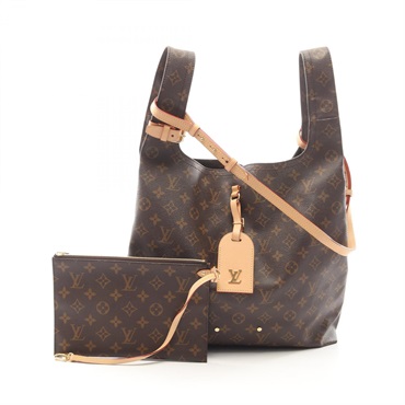 LOUIS VUITTON Atlantis GM Shoudler Handbag M46817 Monogram canvas leather Used