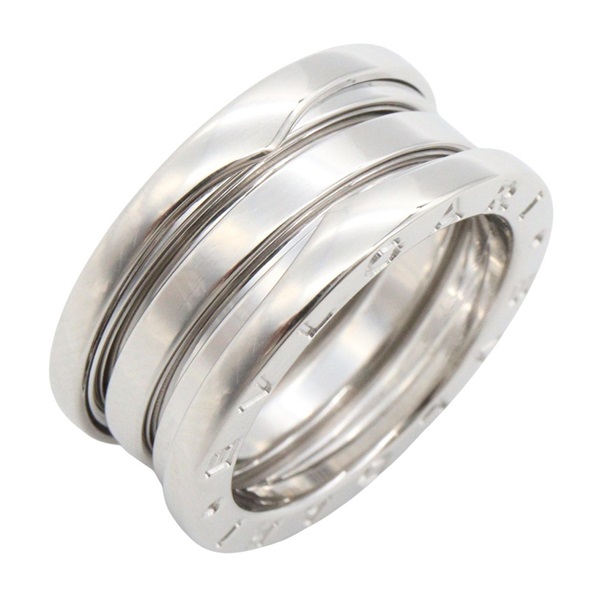 BVLGARI B-zero1 4 Bands Ring 18KWG White Gold Used Women US size #5.25 #50