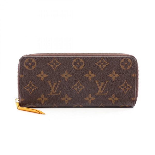 LOUIS VUITTON Portefeuille Clemence Around long wallet purse M60744 PVC leather