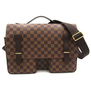 LOUIS VUITTON Broadway shoulder crossbody bag N42270 Damier Ebene Used