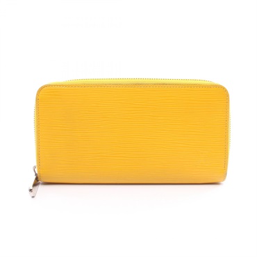 LOUIS VUITTON Zippy Round long wallet M81229 Epi leather Mimosa Used Women LV