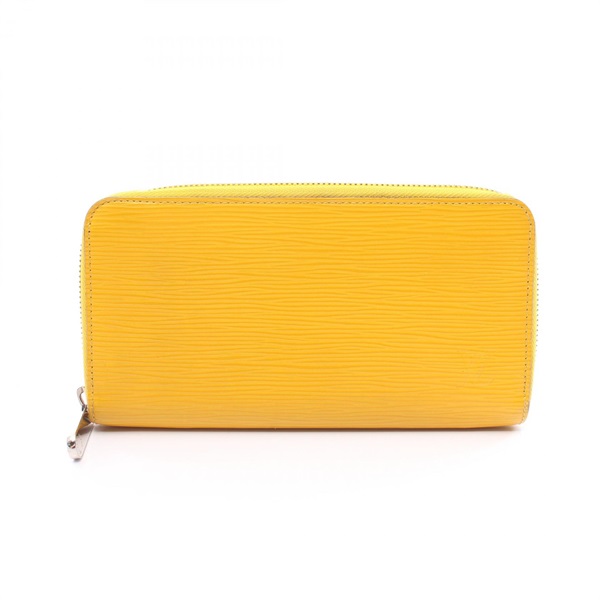 LOUIS VUITTON Zippy Round long wallet M81229 Epi leather Mimosa Used Women LV