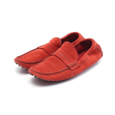 LOUIS VUITTON casual shoes Suede Bordeaux Used mens #6 1/2