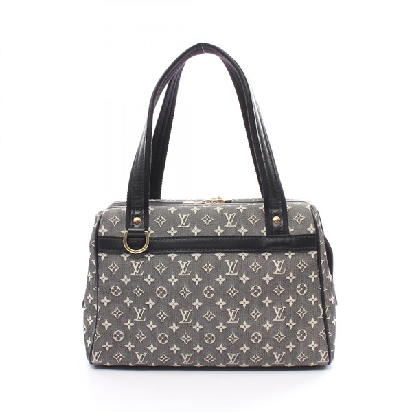 LOUIS VUITTON Josephine PM Mini Hand bag M92049 Monogram canvas leather Black LV