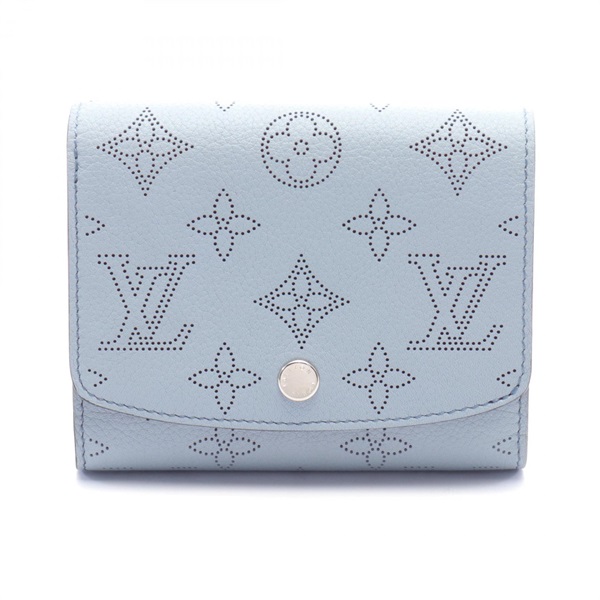 LOUIS VUITTON Portefeuille Iris Compact wallet M67406 Mahina blue horizon LV